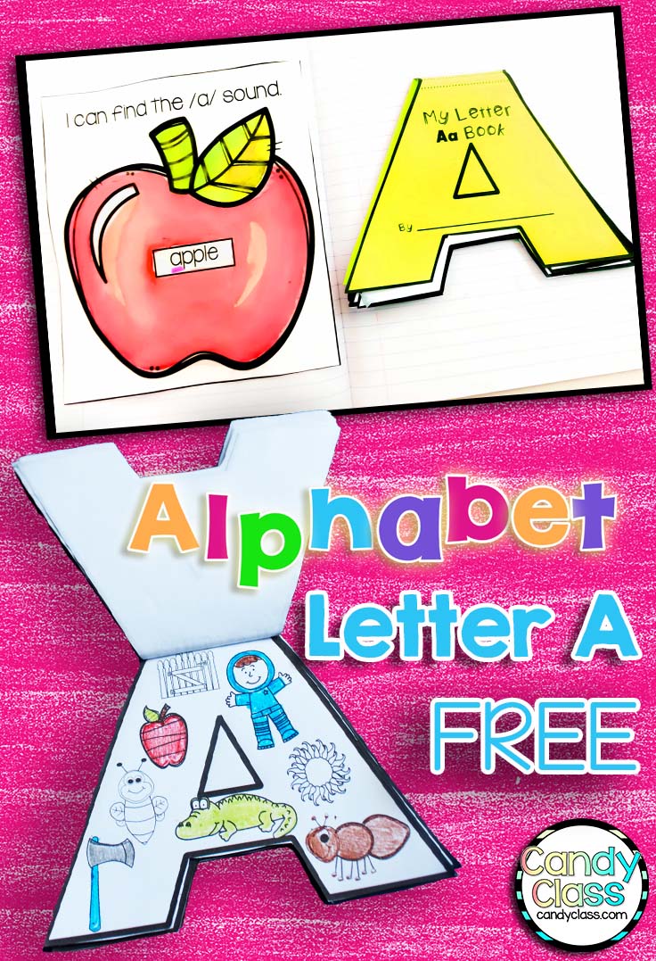 Alphabet Interactive Notebook Craft Book Freebie